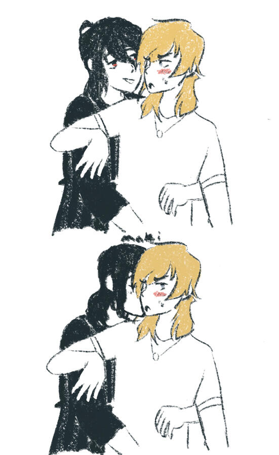 Previous Commision of Rei Sakuma x Kaoru Hakaze from Ensemble Stars