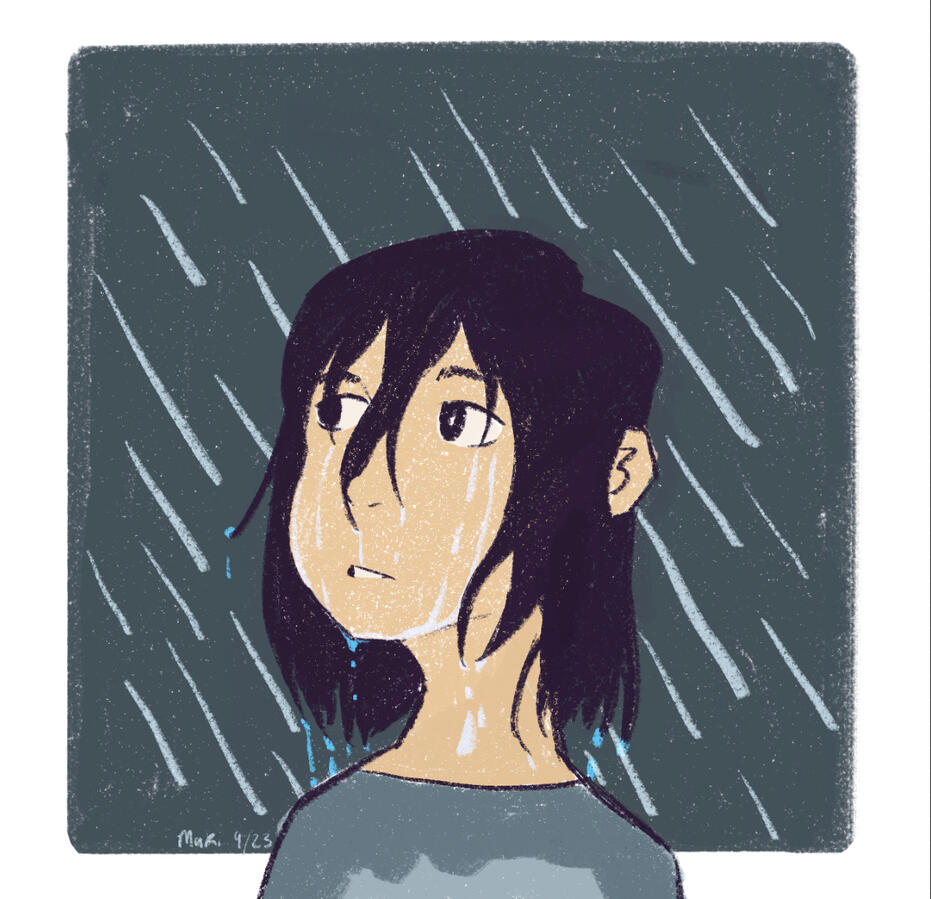 An OC example of a standard bust color piece.