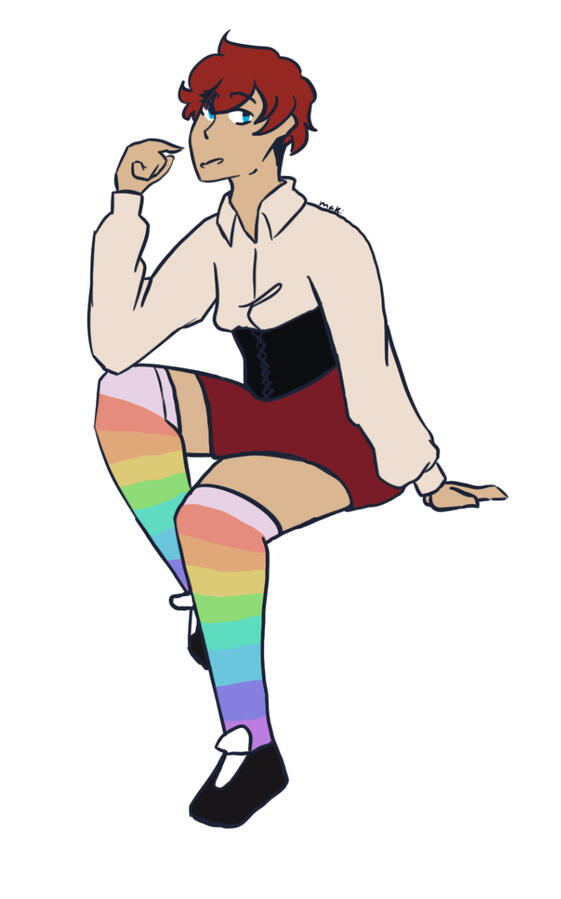 Hiiro from Ensemble Stars!! example of a stanard full body piece.